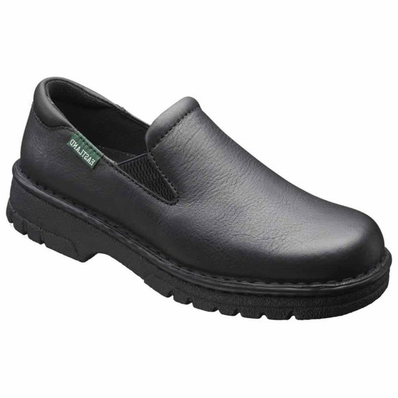 Eastland Newport Slip On Loafers in Black Leather - Picture 10 of 16